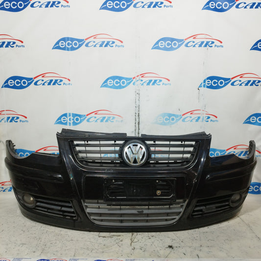 Black Front Bumper Volkswagen Polo 2008 ecoAC10134