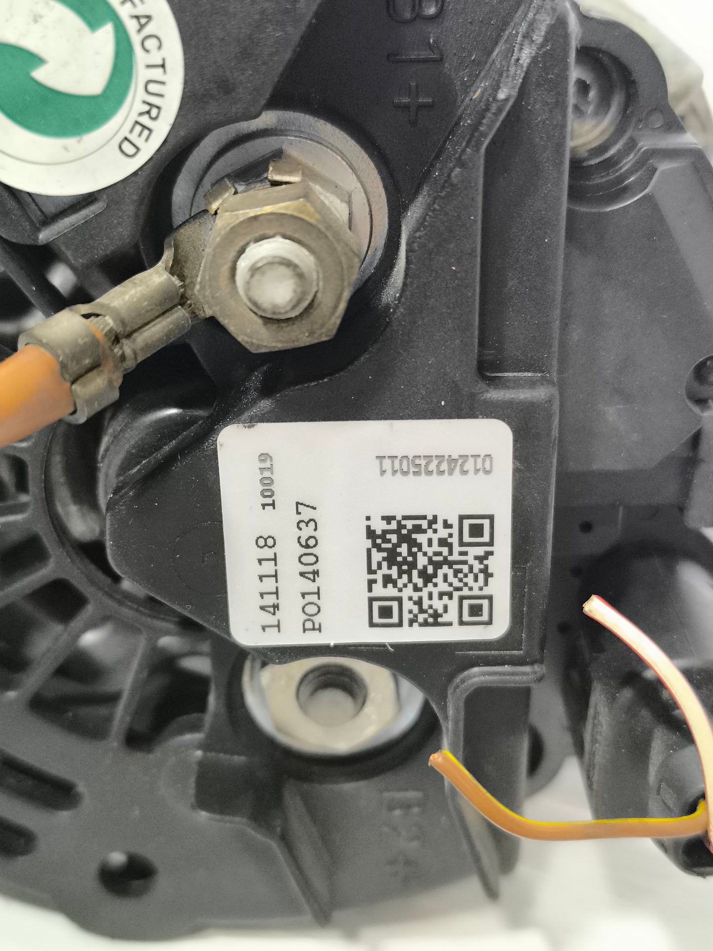 Alternatore MG TF 1.8 B anno 2002 Codice: 0124225011 ecoAG6656