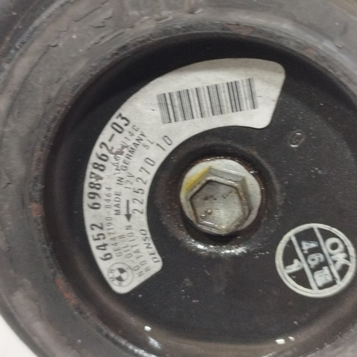 Compressore a / c Bmw serie 3 E90 / E91 Serie 1 E87 2.0 TD 2005-2010 DENSO cod: 447260-1852 / 64526987862 ecoAC15515