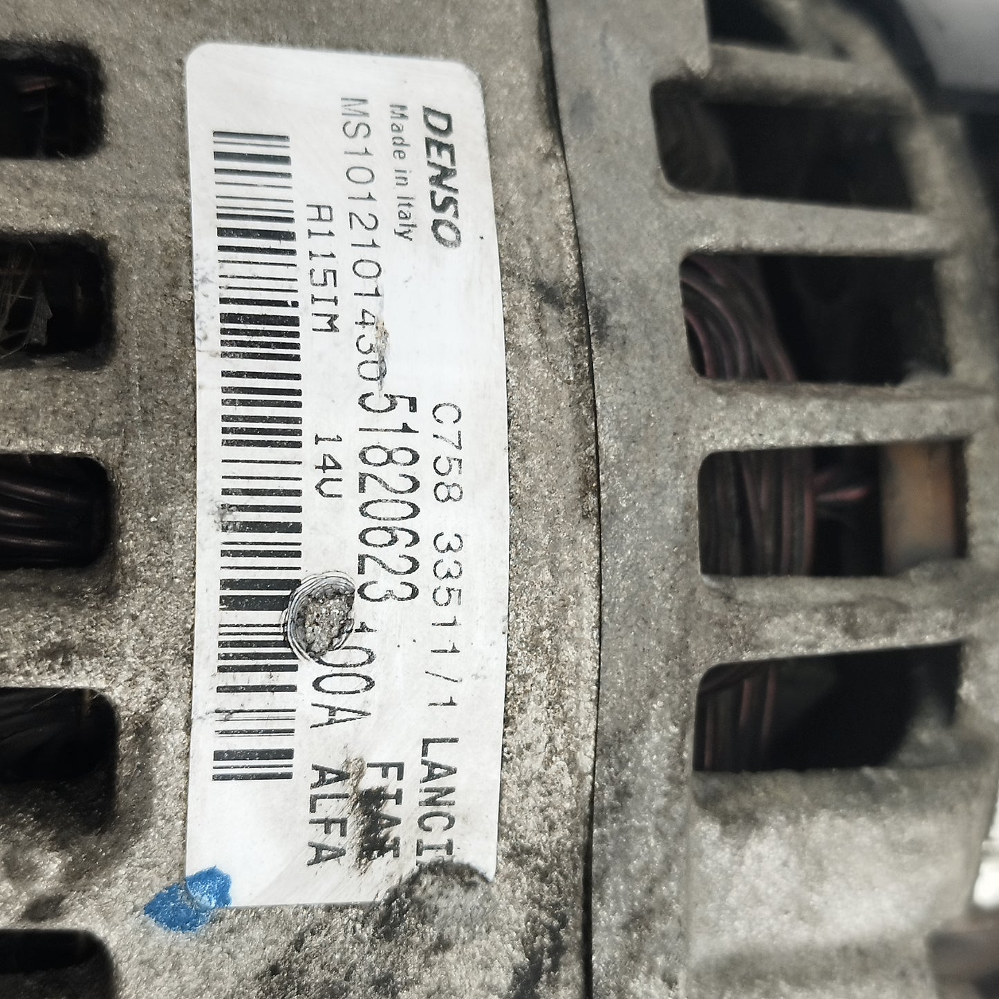 Alternatore Fiat / Lancia / Alfa Romeo 1.6 MTJ 2008-2014 cod: 51820623 ecoAC16090