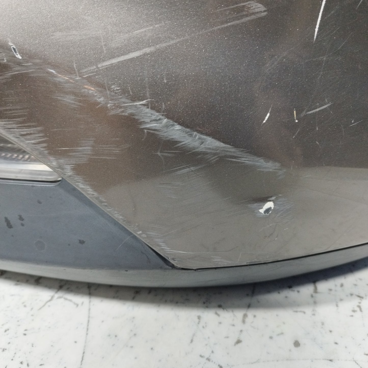 Rear bumper metallic bronze Fiat Bravo 2008 ecoAC9572