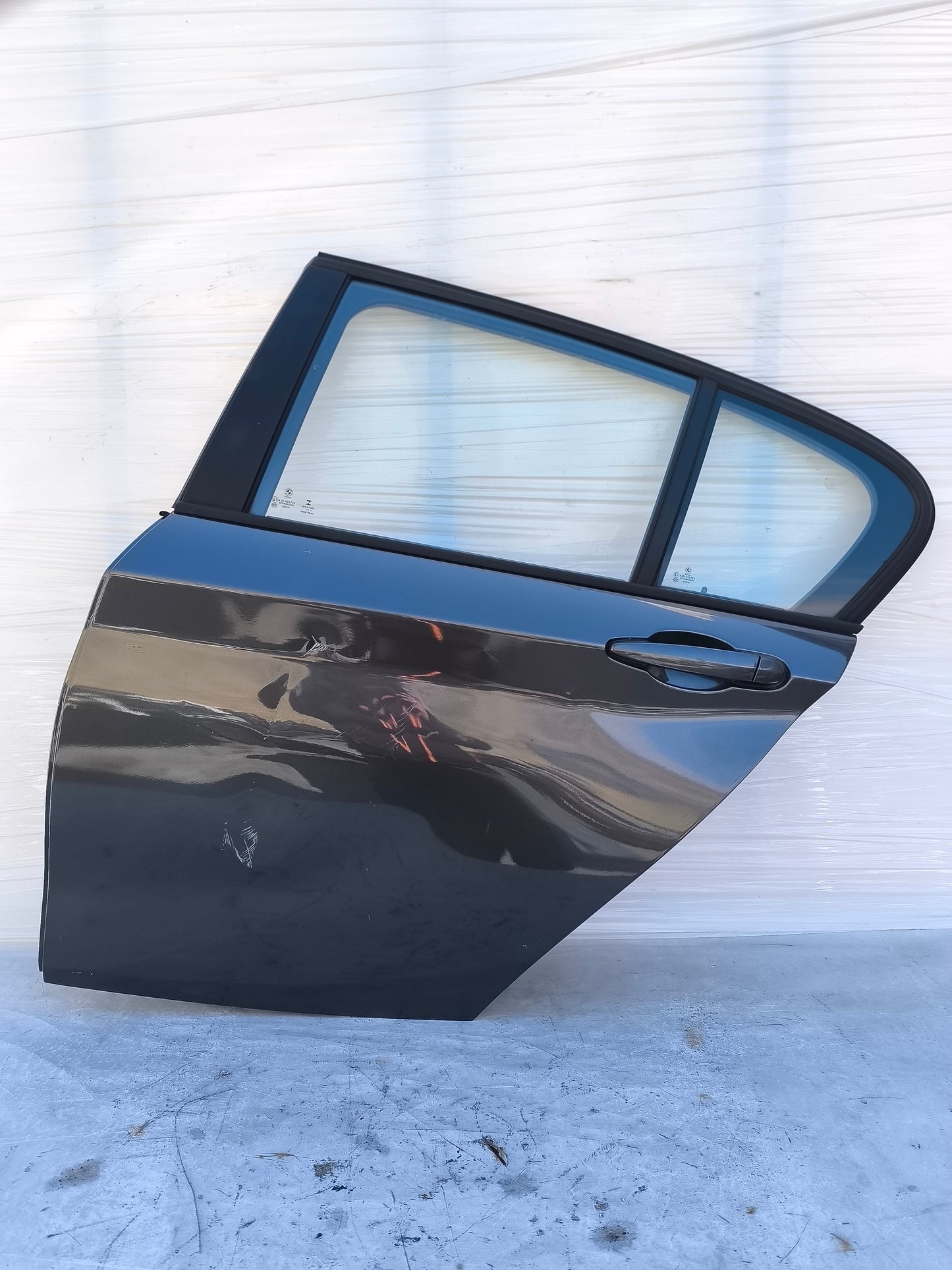 Sportello posteriore sx grigio canna di fucile Bmw Serie 1 (F20) anno 2014 ecoAG8065