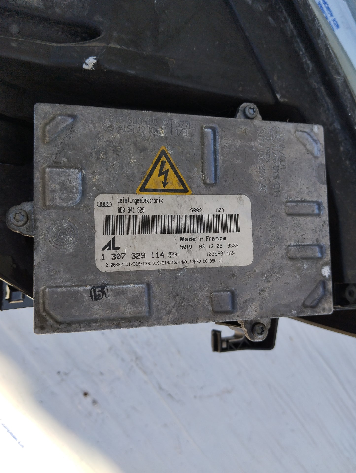 Fanale anteriore dx Xenon Audi A4 8ED 2007 ecoAG5705