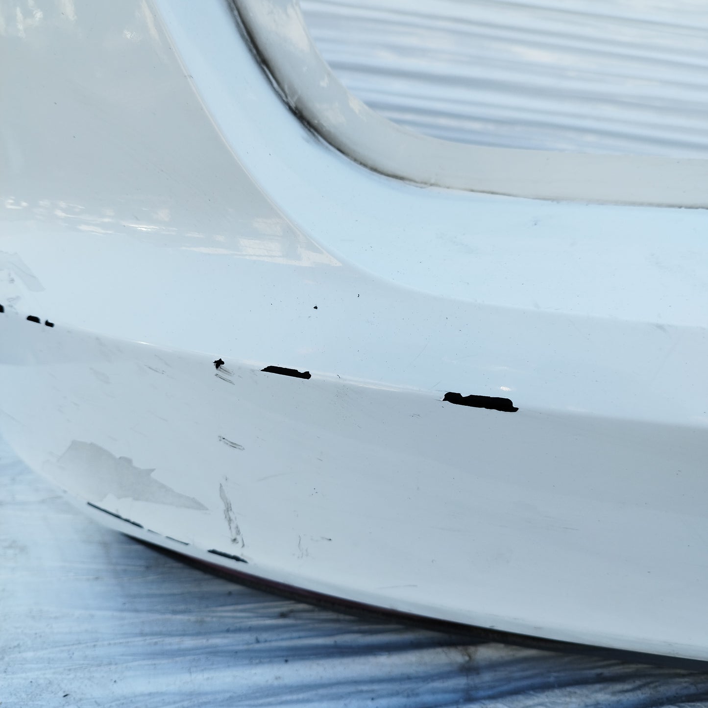 Paraurti posteriore bianco Opel Astra K 2015-2021 ecoDM151