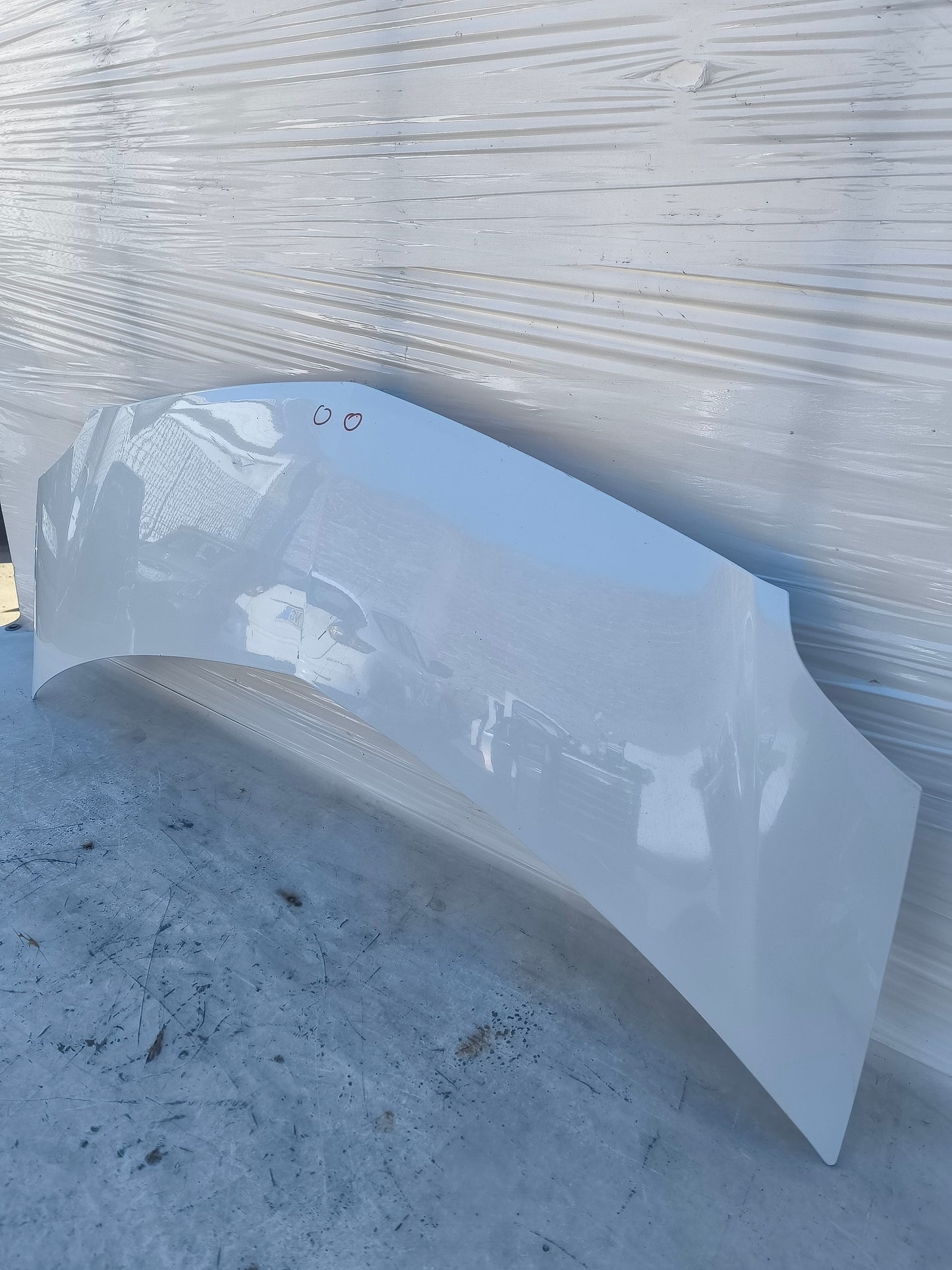 Cofano bianco Renault Modus anno 2008-2012 ecoAG8053