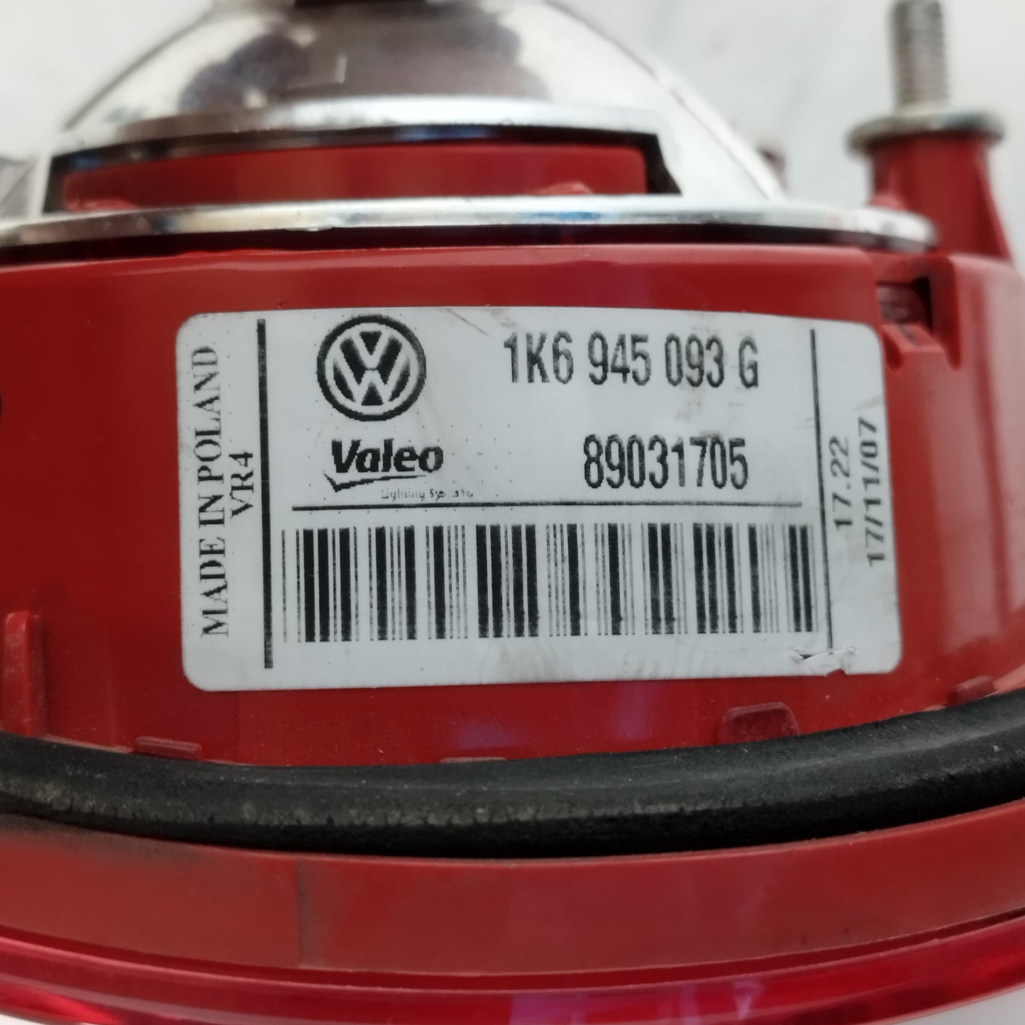 Fanale posteriore interno sx Volkswagen Golf 5 2007 Cod:  1K6945093g ecoAC14035