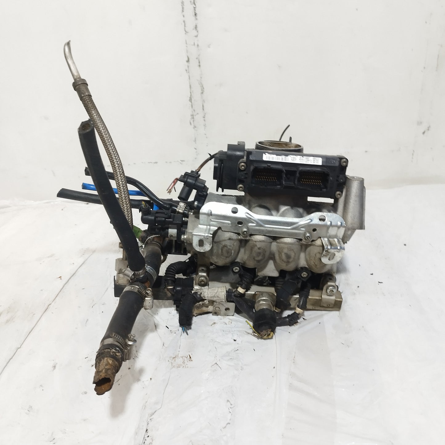 Collettore aspirazione in alluminio Fiat Panda 169 1.2 Natural Power 2007-2011 ecoAC16405