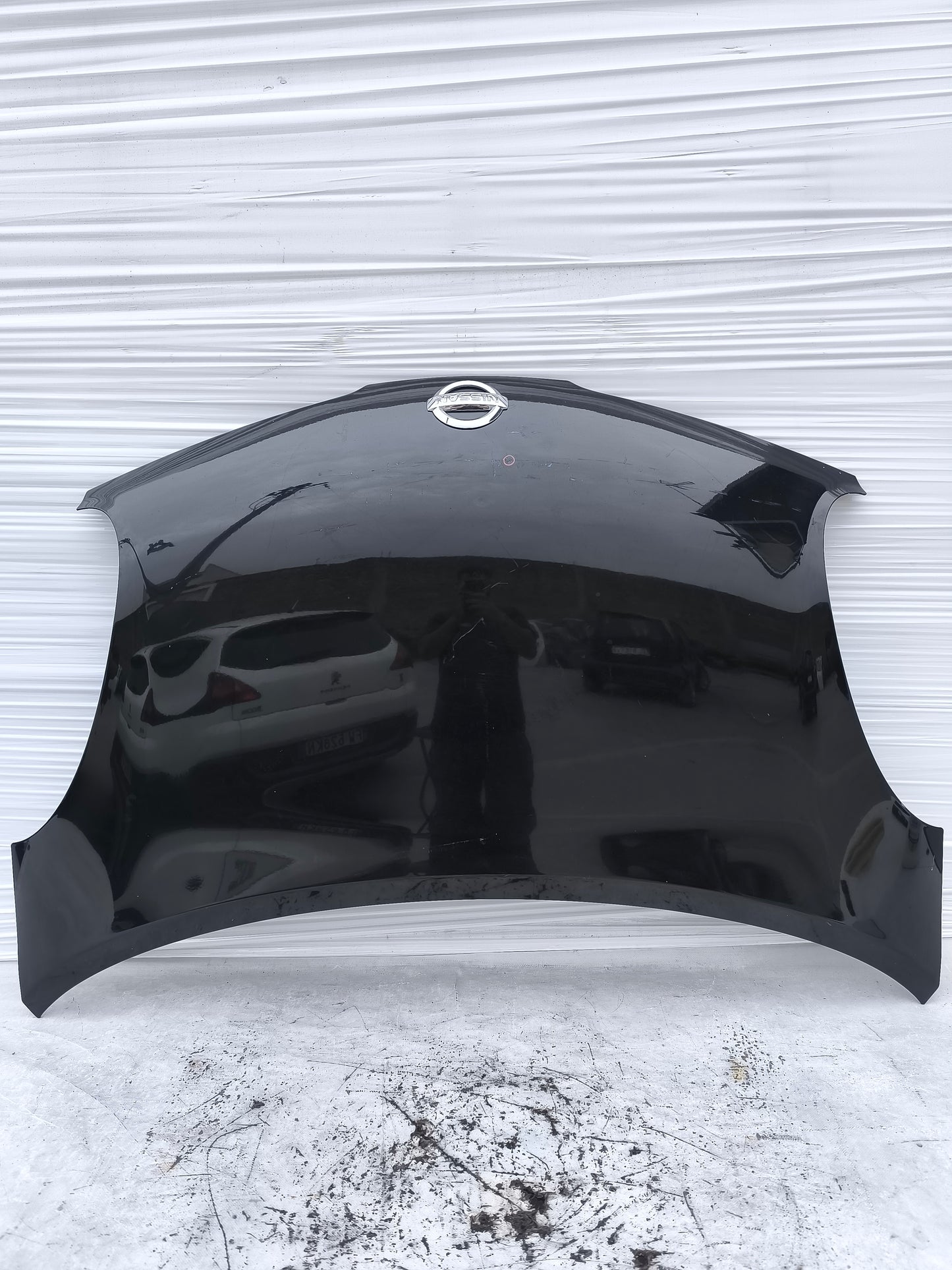 Cofano nero Nissan Micra K12 2003-2010 ecoAG8360