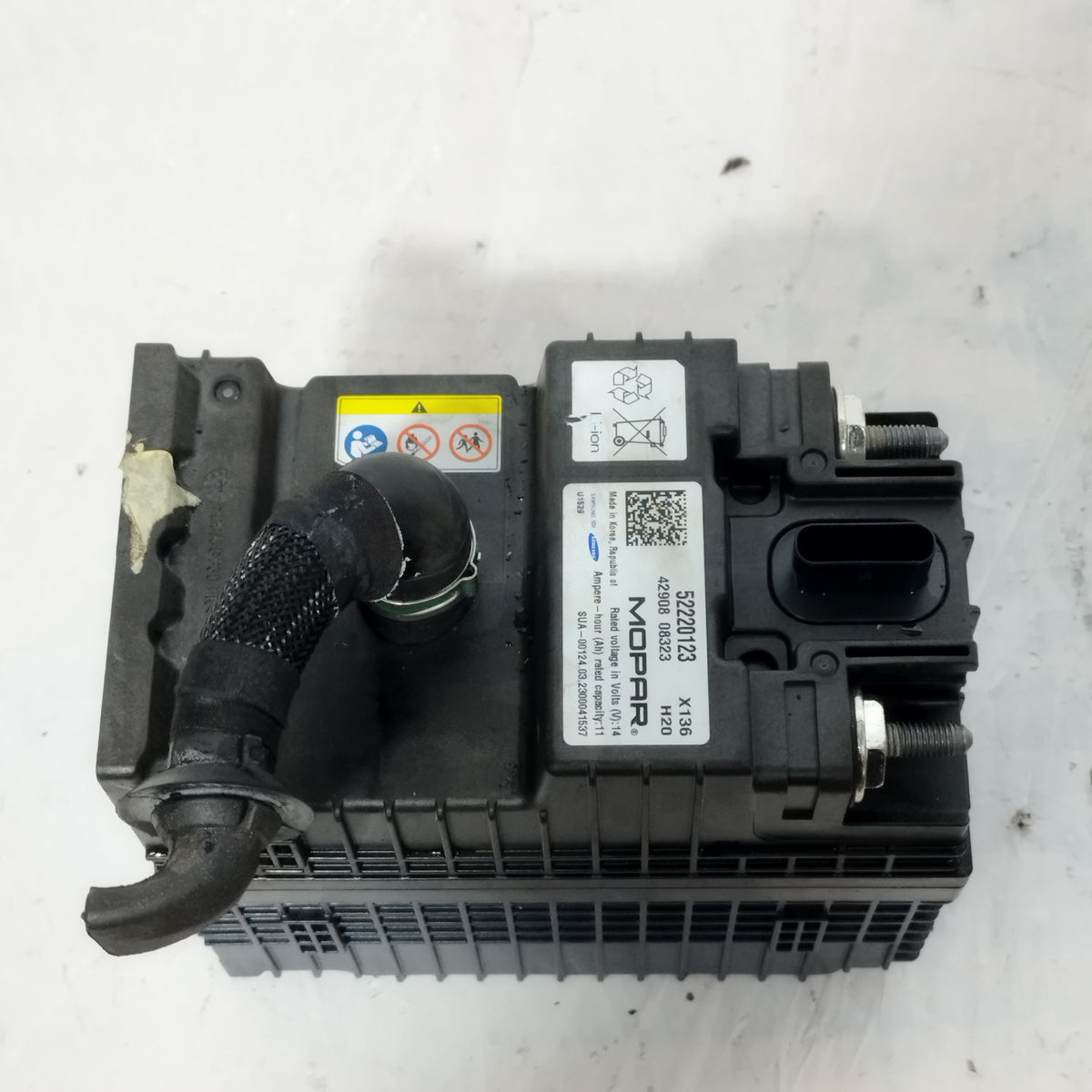 Batteria Litio Fiat 500 1.0 Hybrid 12V 1.0 Firefly 2020-2023 cod: 52220123 ecoAC17412