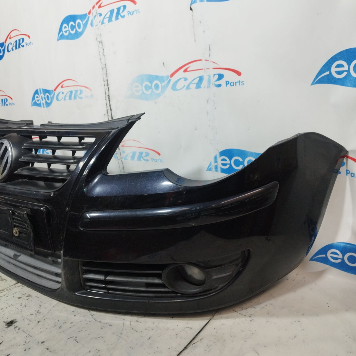 Black Front Bumper Volkswagen Polo 2008 ecoAC10134