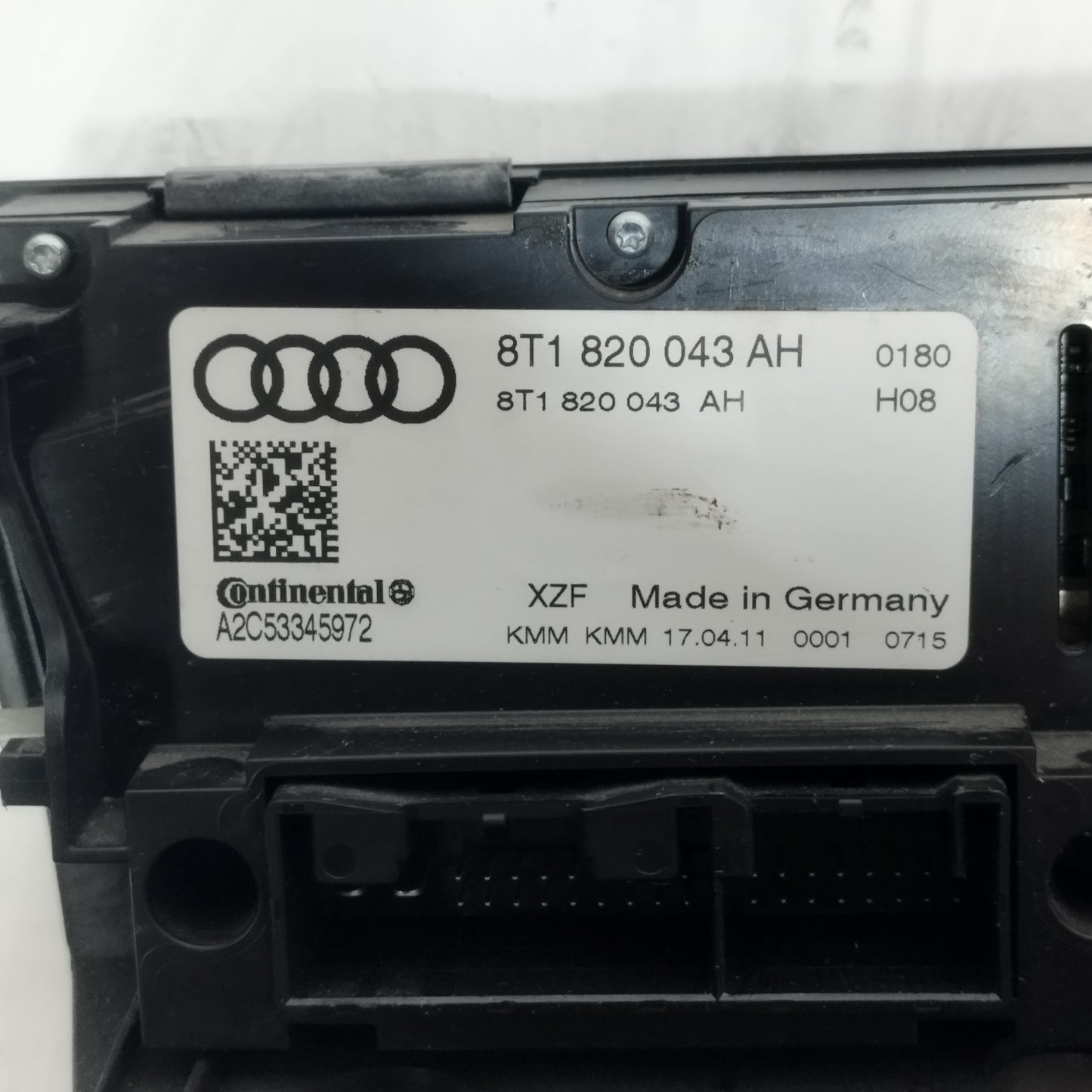 Pulsantiera A/C Audi A4 2011 Cod: 8T1820043AH ecoAC13709
