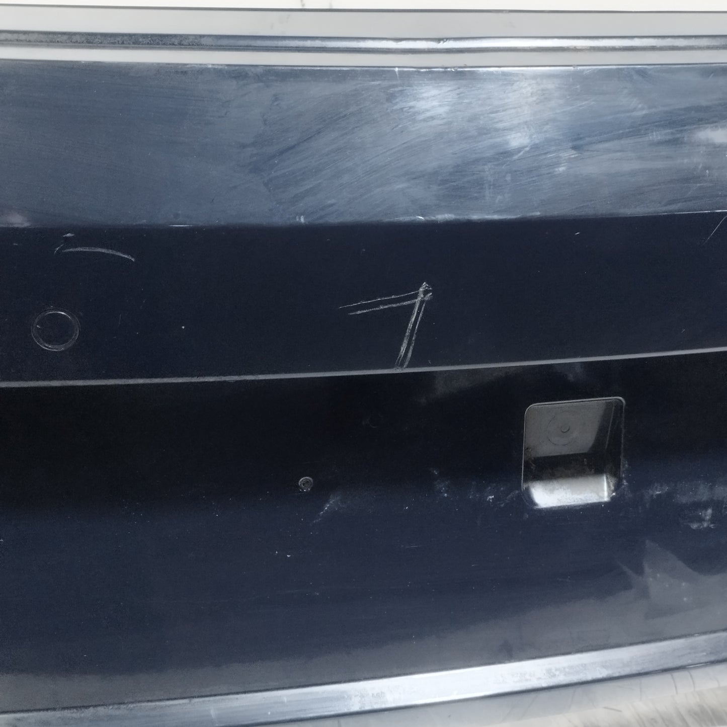 Paraurti posteriore blu scuro Seat Leon 2015 ecoAC15989