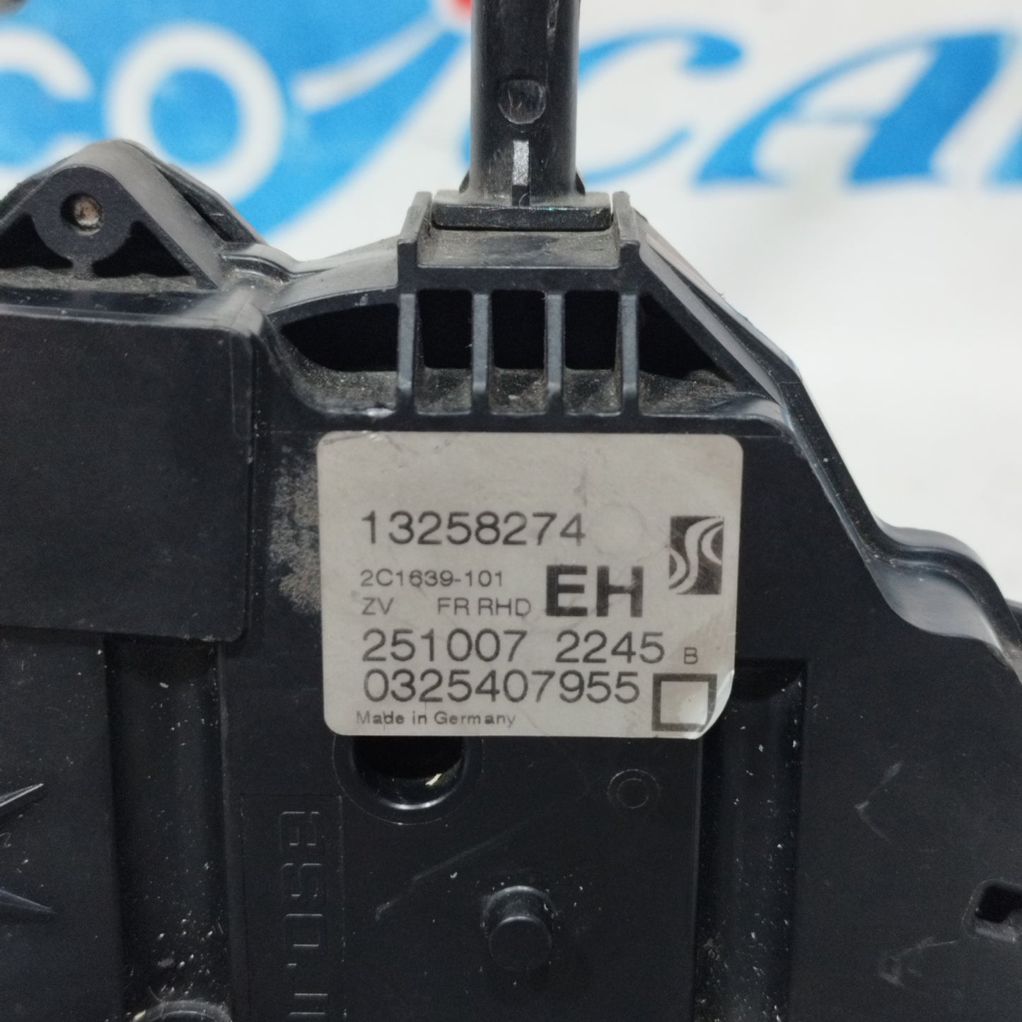 Front right lock Opel Corsa D 2009 code: 13258274 ecoAC9478