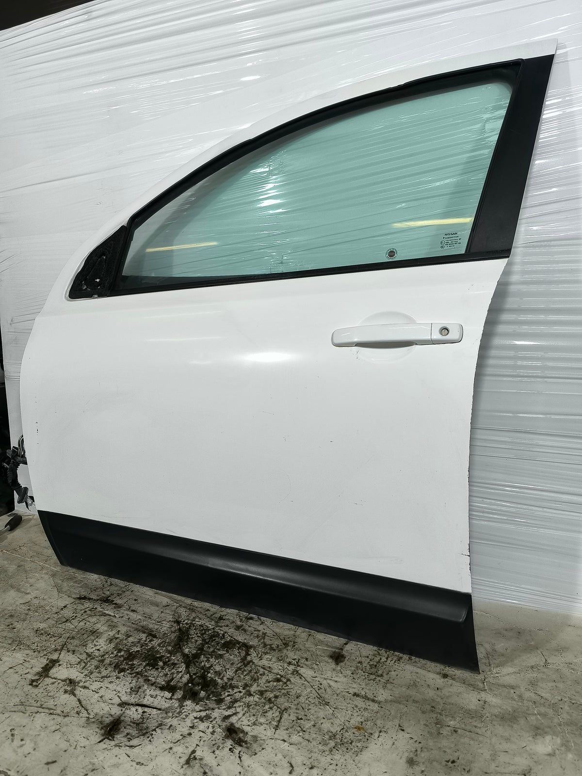 Sportello anteriore sx bianco Nissan Qashqai Jj10) 2007-2013 ecoAG9695