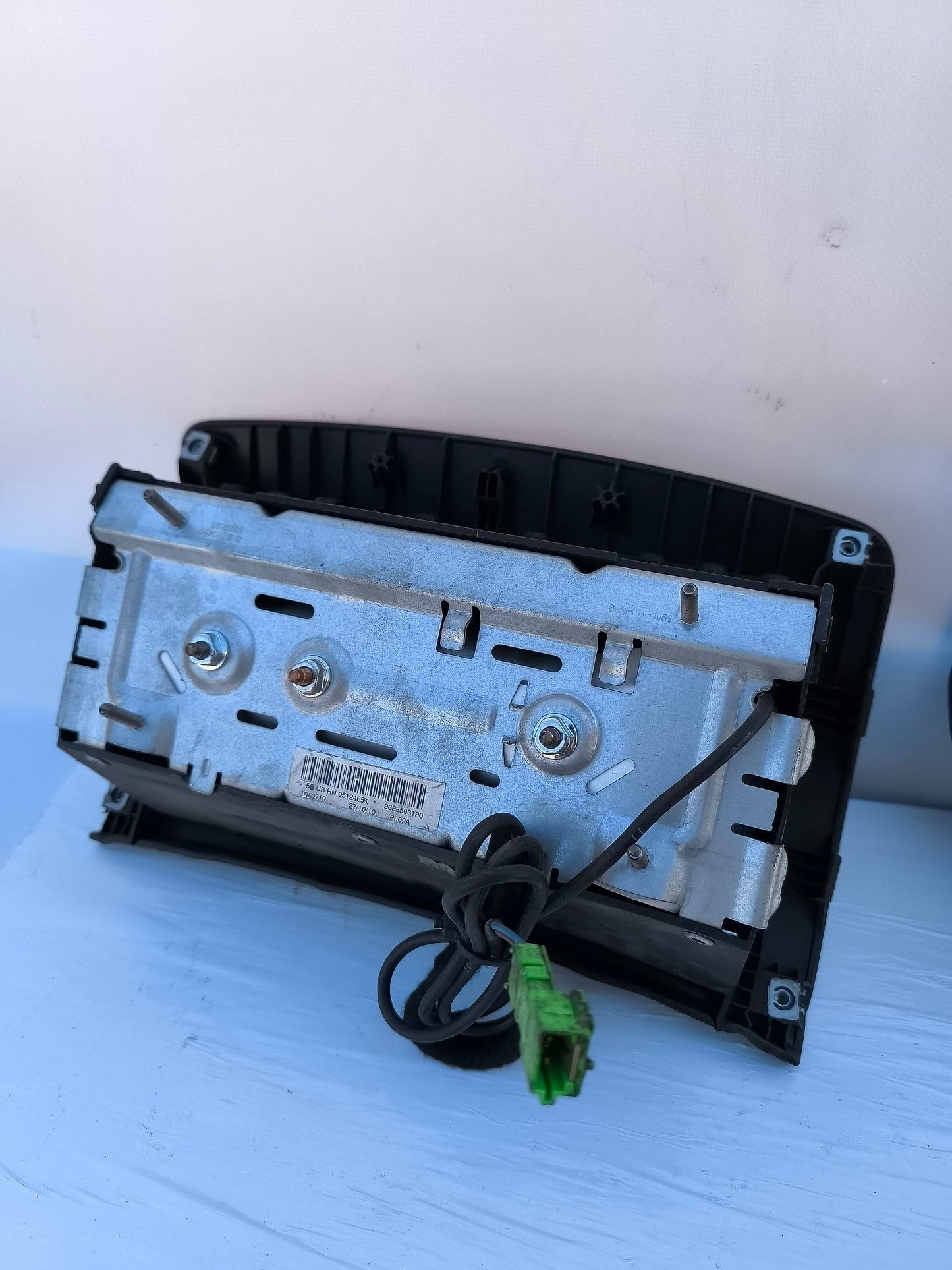 Airbag-Kit für Peugeot 206 Plus, Baujahr 2009, Teilenummer 9658285080, ecoAG6846