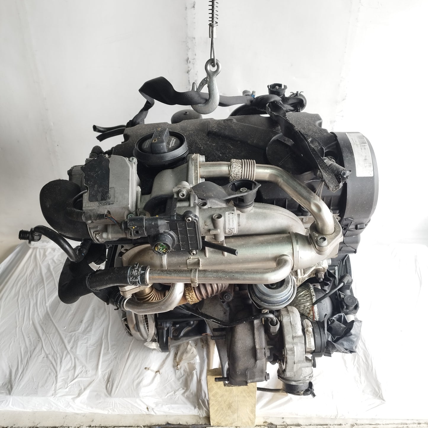 Motore Audi A4 B7 2.0 TDI 140CV 8 V 2005-2008 cod: BPW ecoAC16238