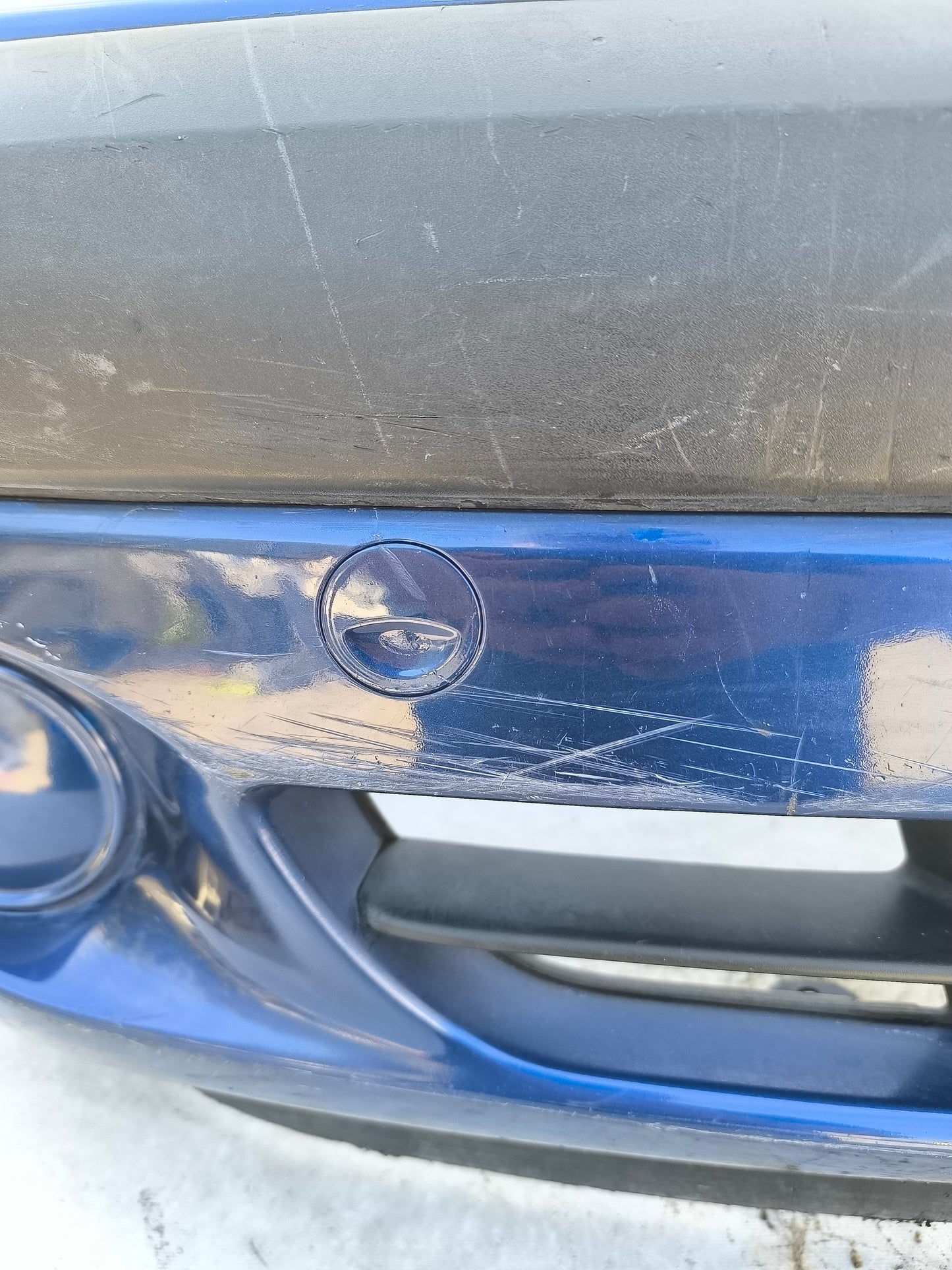 Paraurti anteriore blu Hyundai Getz anno 2006 ecoAG8366