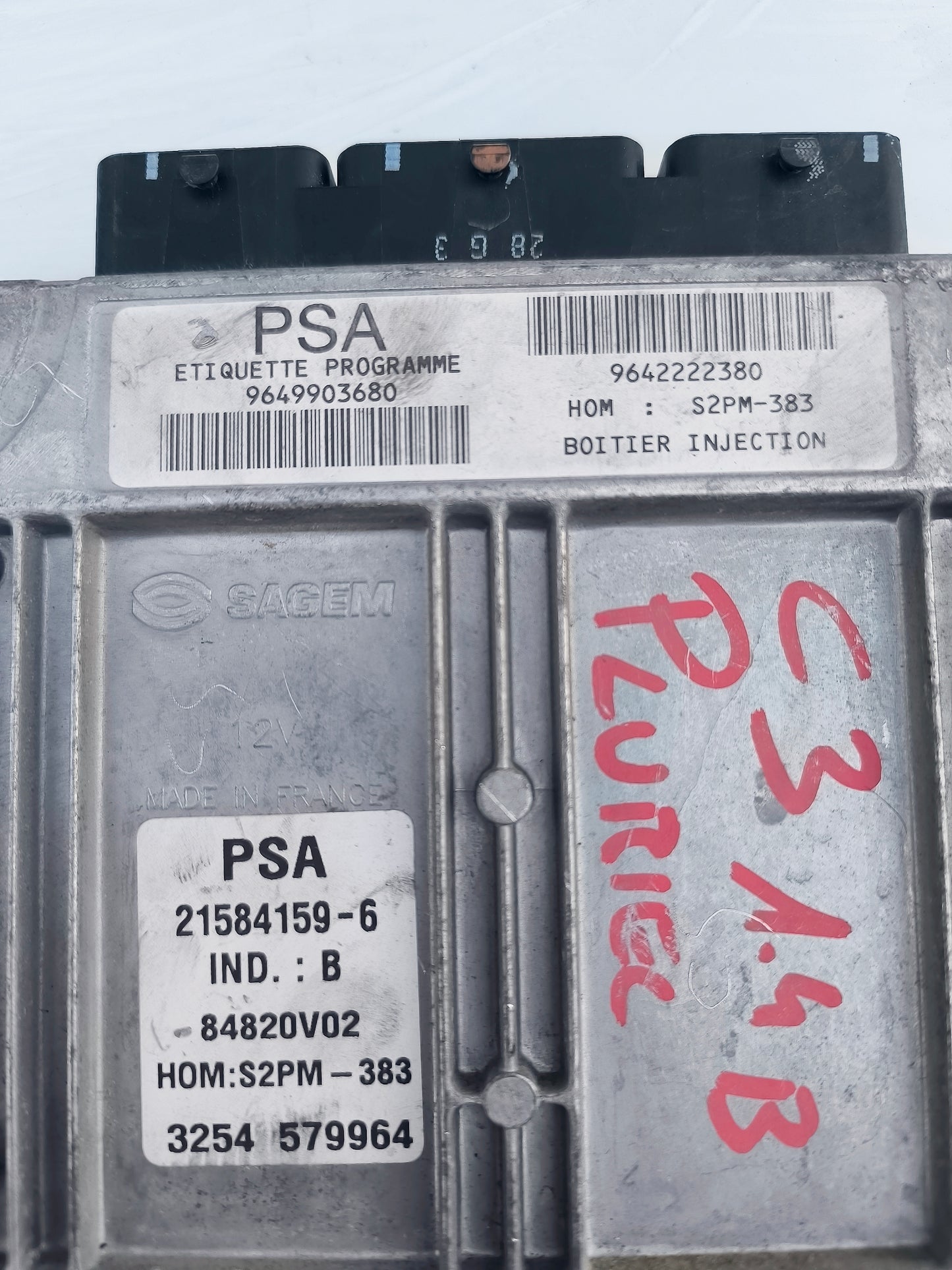 Kit accensione Citroen C3/ C3 Pluriel 1.4 B 2005 Cod: 9649903680 ecoAG6217