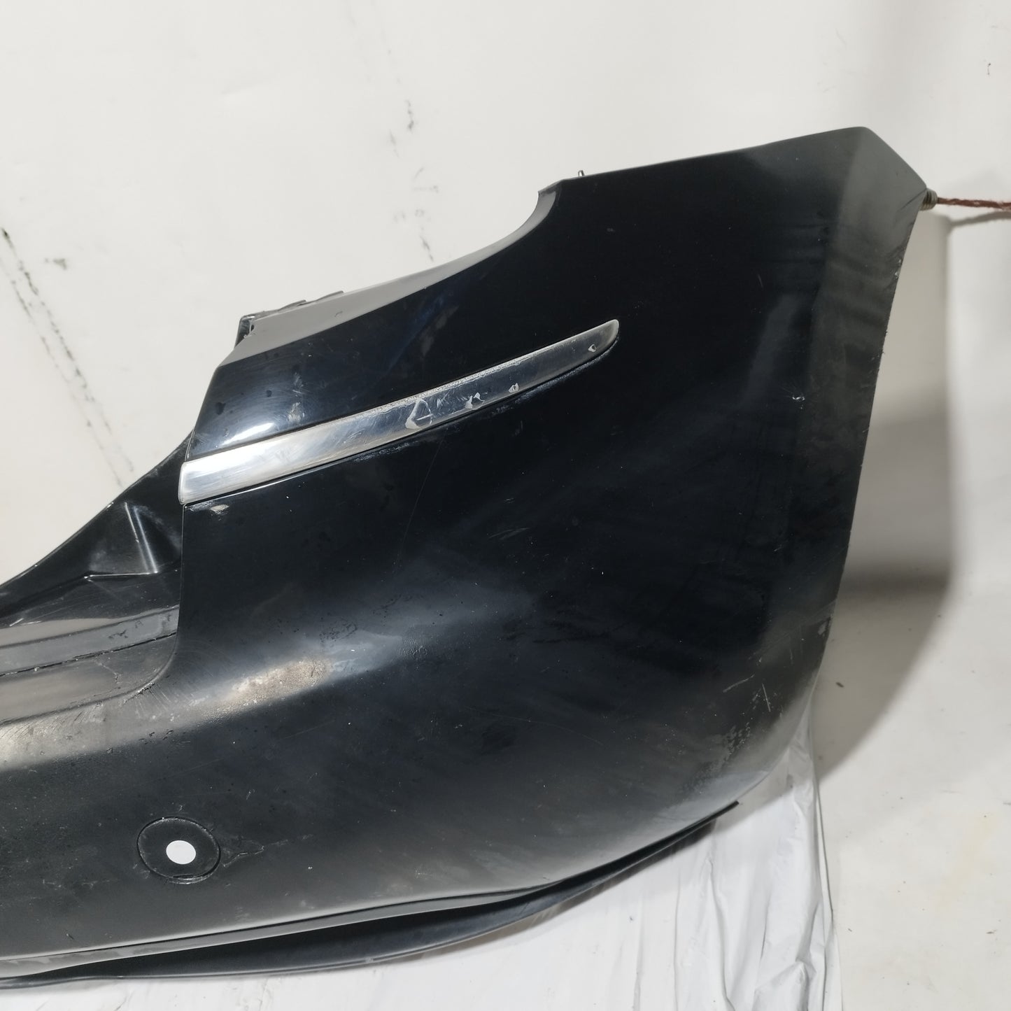 Paraurti posteriore nero masaccio Lancia Musa (350) 2007-2012 ecoAC15200