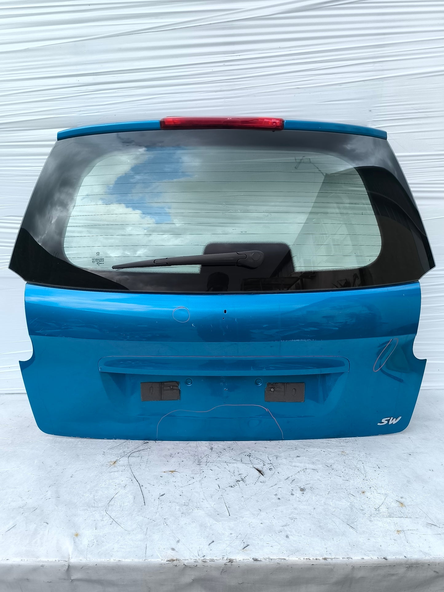 Portellone blu Peugeot 207 SW anno 2007-2013 ecoAG7992