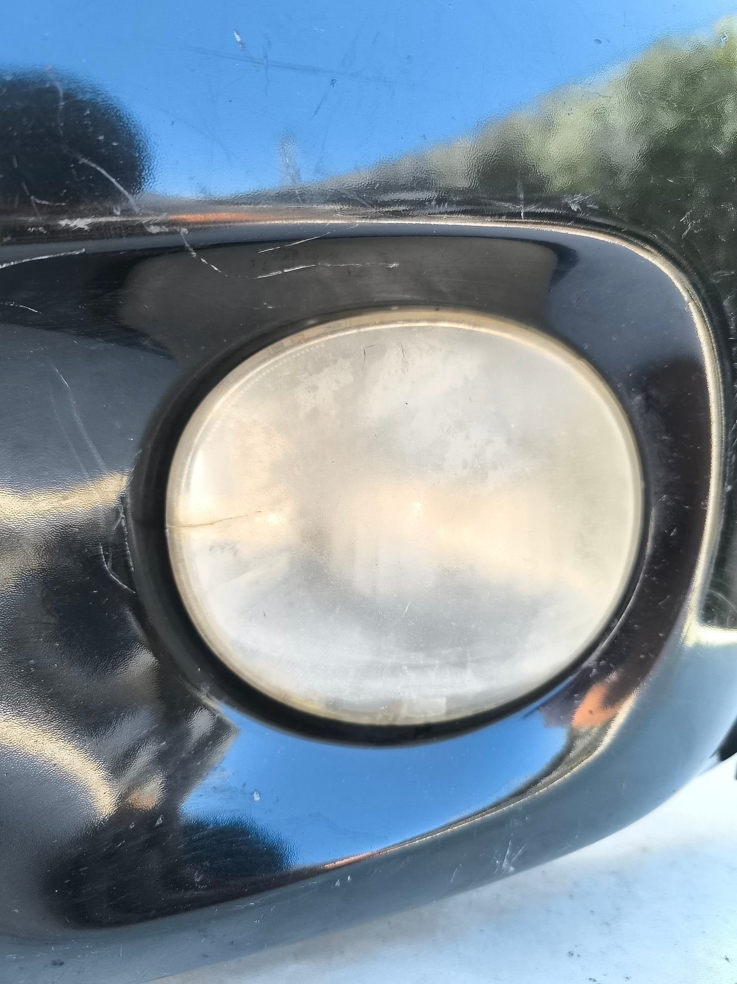 Paraurti anteriore nero Toyota RAV4 2005 ecoAG8371
