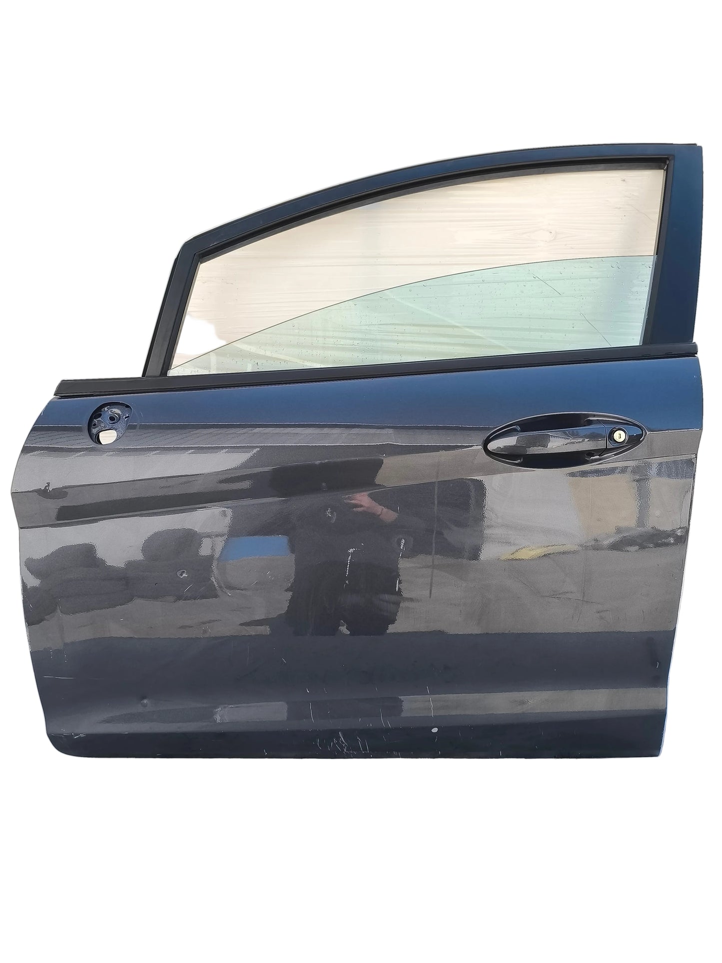 Sportello anteriore sx Ford Fiesta (MK6) anno 2008/2013 grigio canna di fucile ecoAG8037