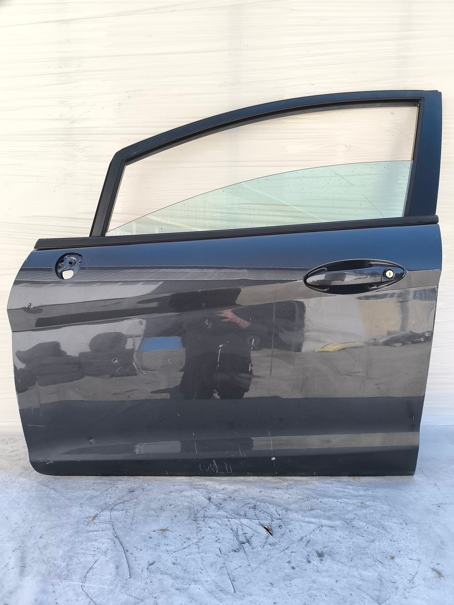 Sportello anteriore sx Ford Fiesta (MK6) anno 2008/2013 grigio canna di fucile ecoAG8037