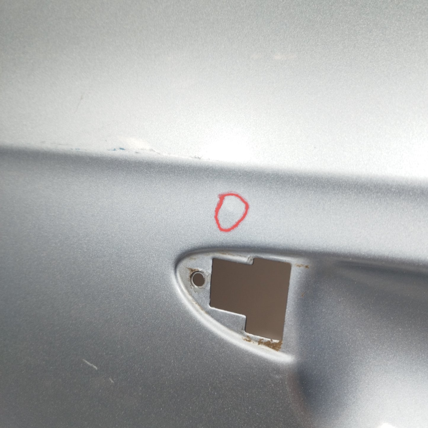 Sportello posteriore sx Celeste chiaro Volkswagen Passat 2007 ecoAC11415