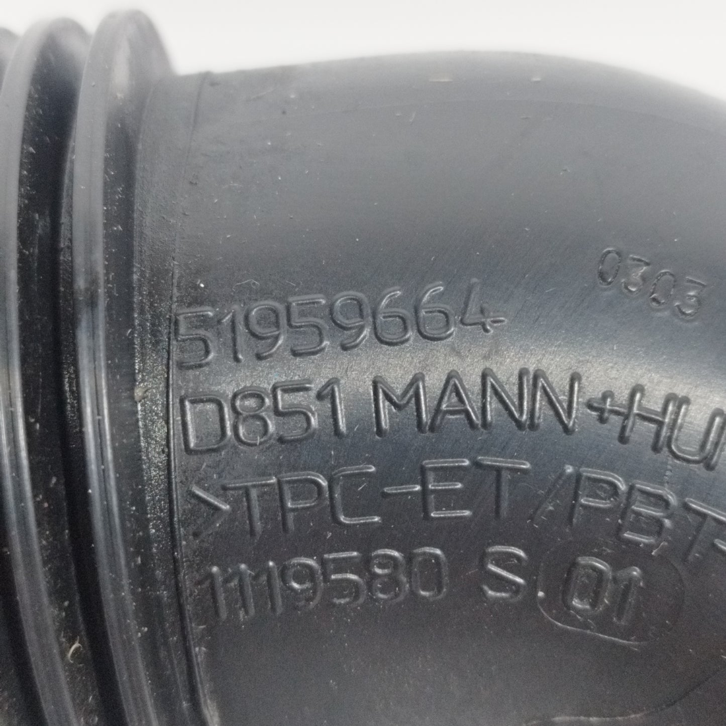 Ladeluftkühlerrohr mit Luftmengenmesser Jeep Renegade 2.0 MJT 2016 Teilenummer: 51959664 ecoAC11487