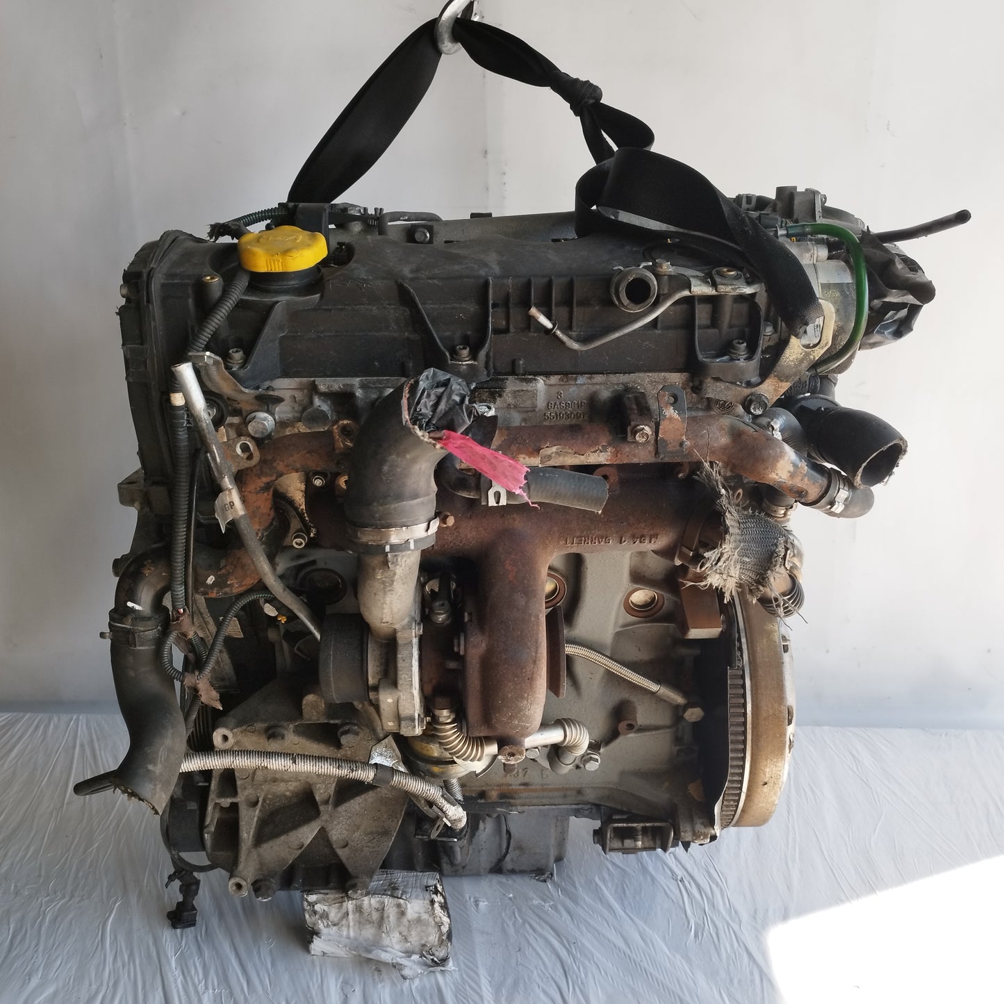 Engine Opel Zafira B / Astra H 1.9 CDTI 8v 120cv 2008 cod: z19dt ecoAC7311