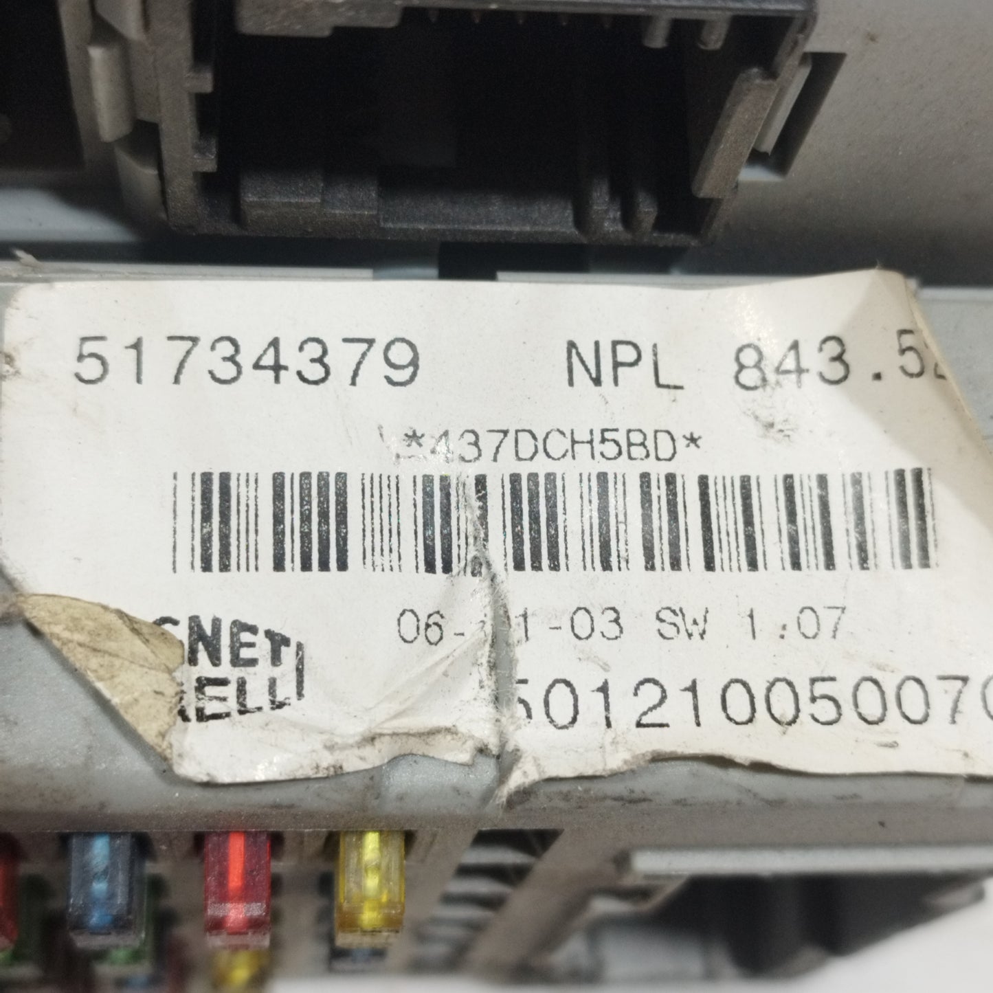 Zündkit Lancia Ypsilon 1.2 B 2005 Code: 0261207088 ecoAC10924