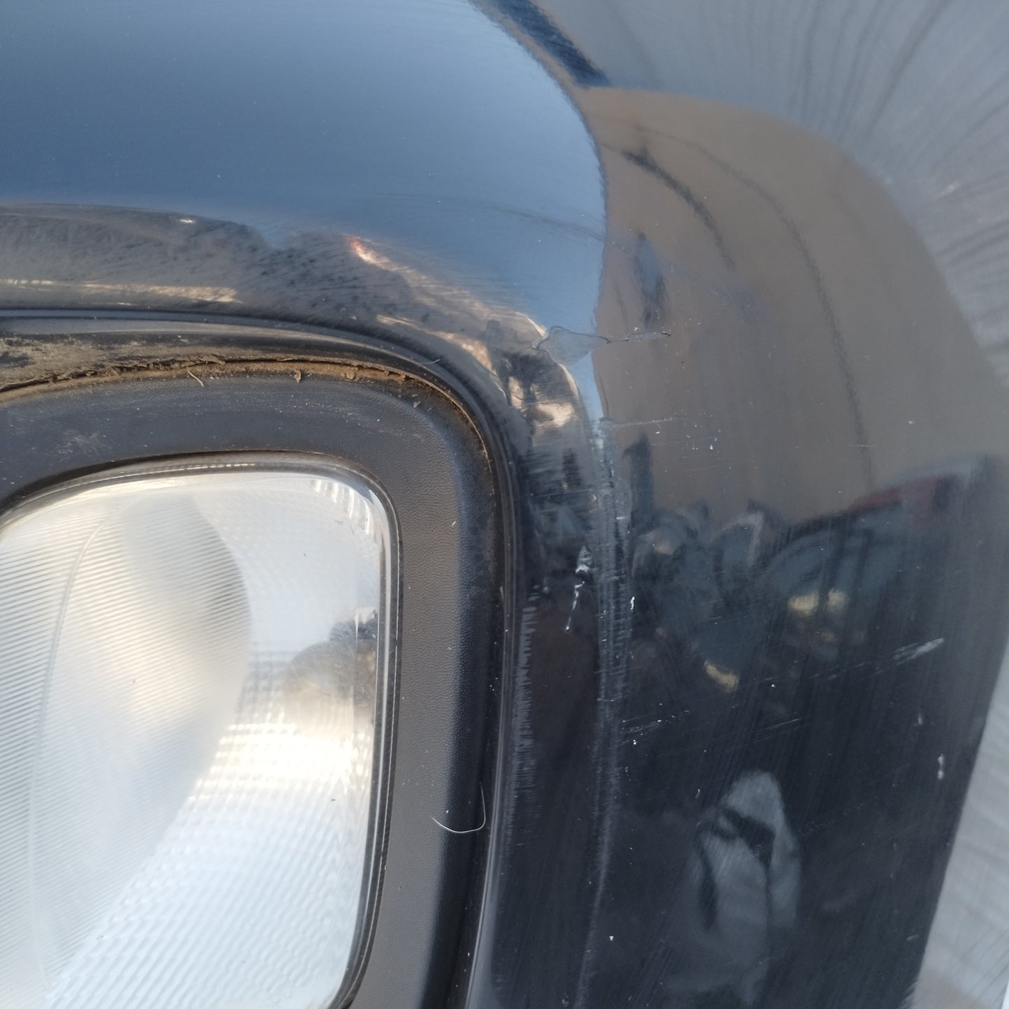 Paraurti anteriore nero Kia Picanto (TA) 2015-2017 Restyling cod: 865111y5000 ecoDM153