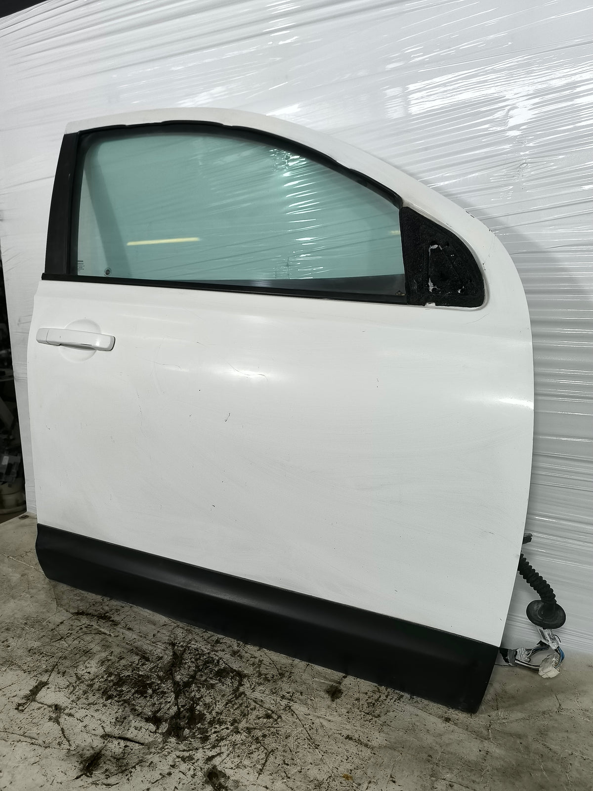 Sportello anteriore dx bianco Nissan Qashqai (J10) 2007-2013 ecoAG9694