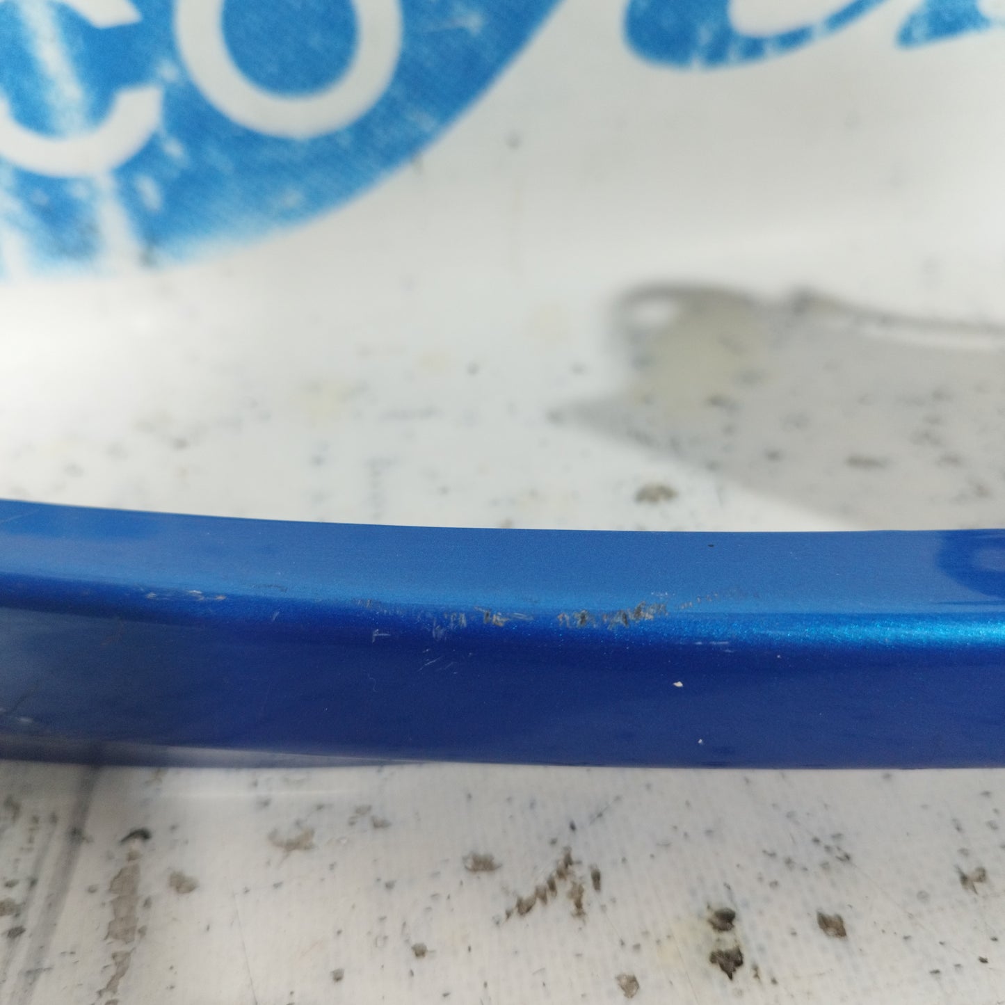 Mascherina centrale blu Peugeot 206 2004 ecoAC8927
