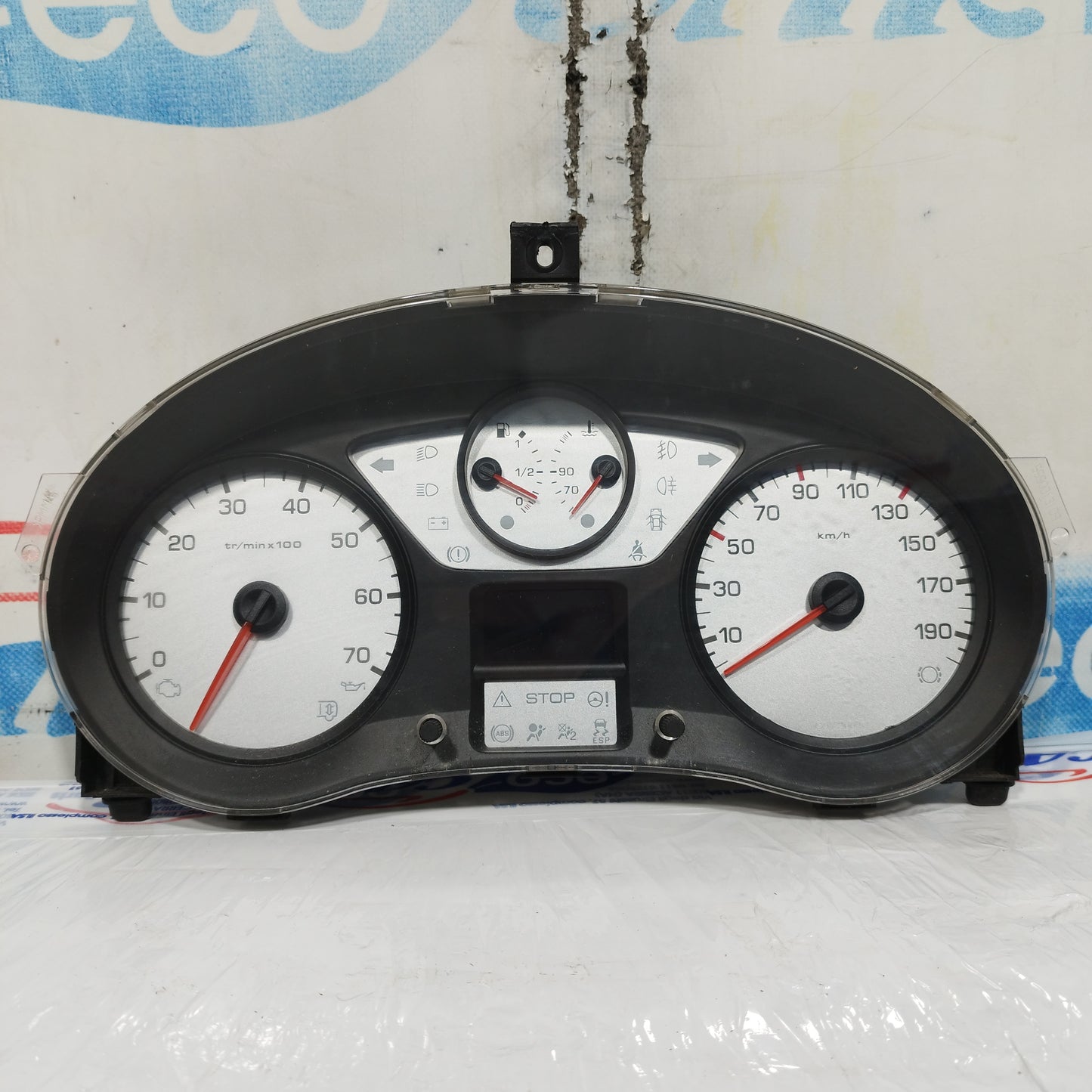 Instrument Cluster Fiat Scudo 1.6 HDI 2008 Code: 5550013101 ecoAC10960