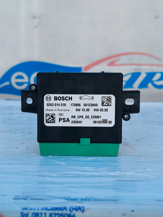 Centralina sensori di parcheggio Peugeot 508 2015 Cod. 0263014016 ecoAG6340