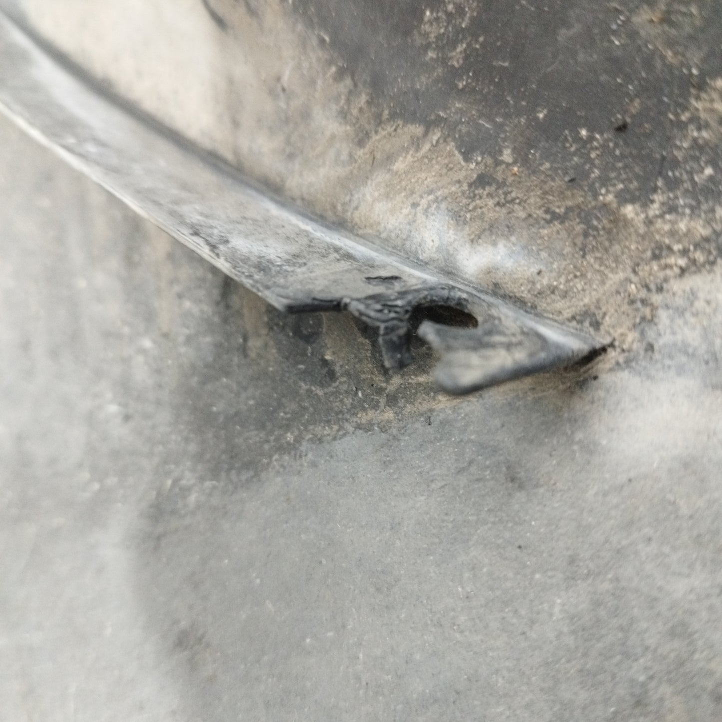 Black Rear Bumper Fiat Punto Evo 2012 ecoAC10400