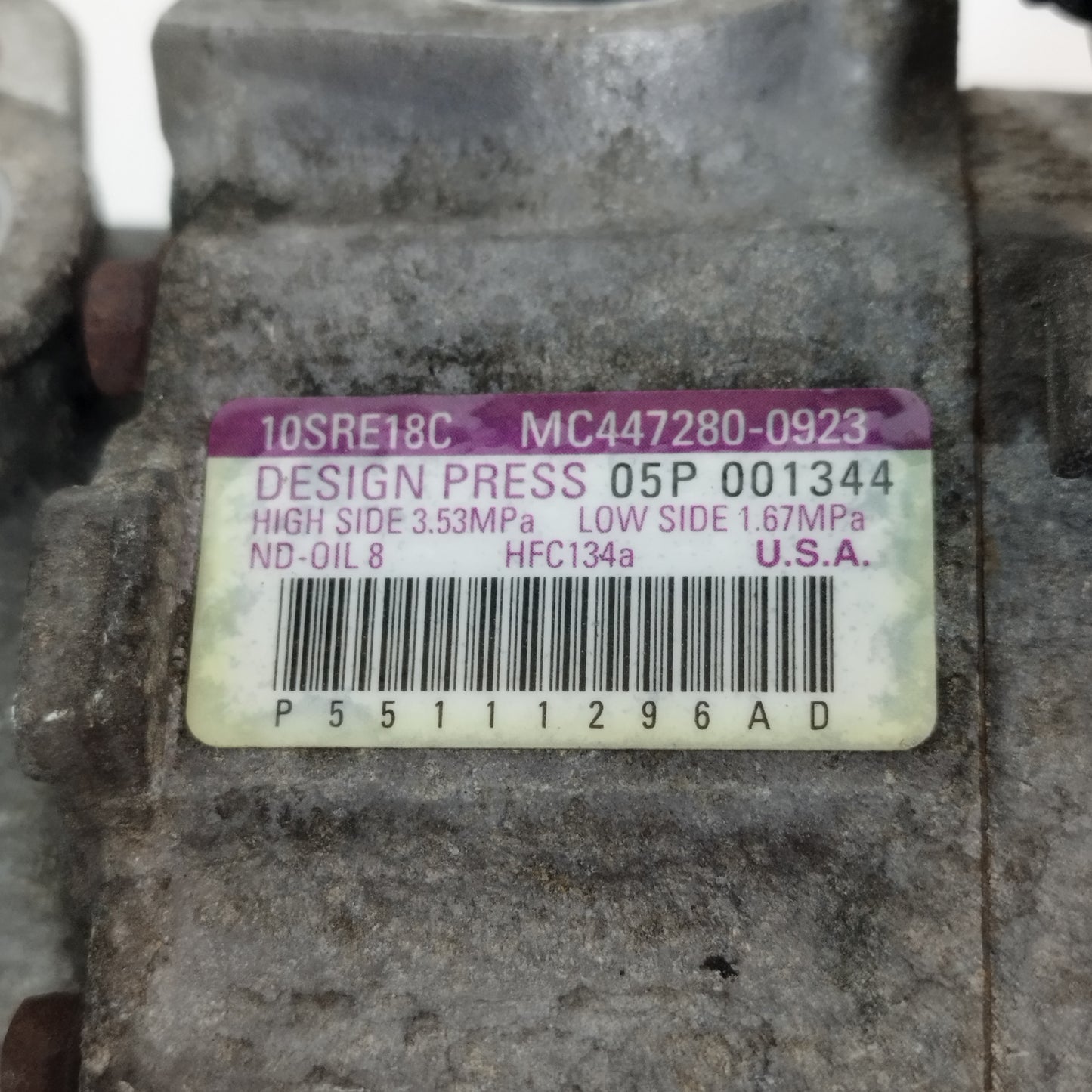 Compressore a / c Jeep Compass / Patriot 2.2 D 2011-2014 cod: MC447280-0923 ecoAC15521