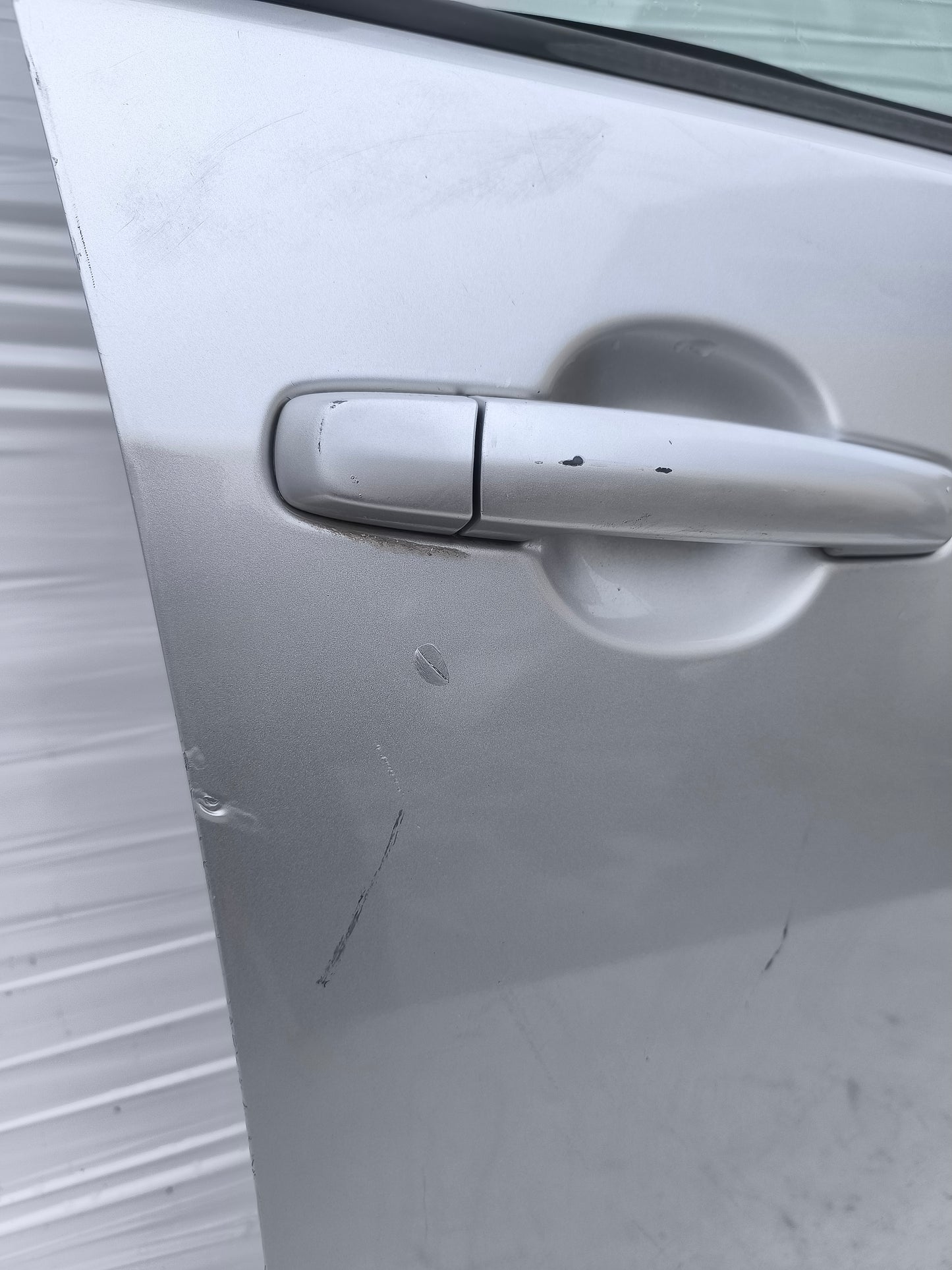 Sportello anteriore dx grigio argento Opel Agila B anno 2008-2014 ecoAG7966