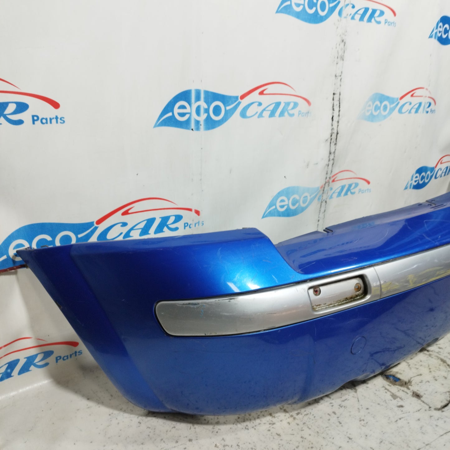 Paraurti posteriore blu elettrico Citroen C3 pluriel 2006 ecoAC9574