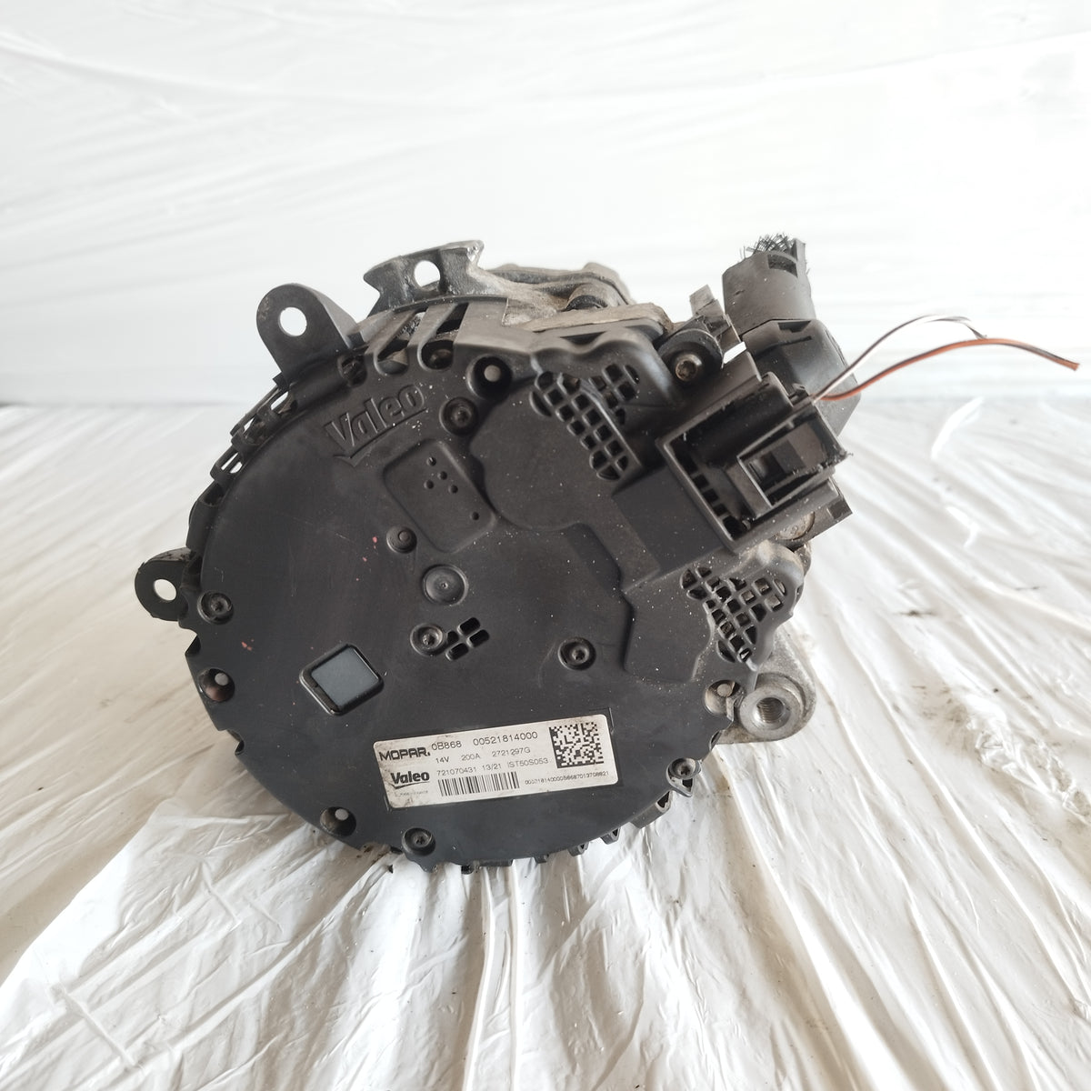 Alternatore Fiat Panda 1.0 B / Ibrida 5 pin 2020-2026 69cv  cod: 00521814000 ecoAC17285