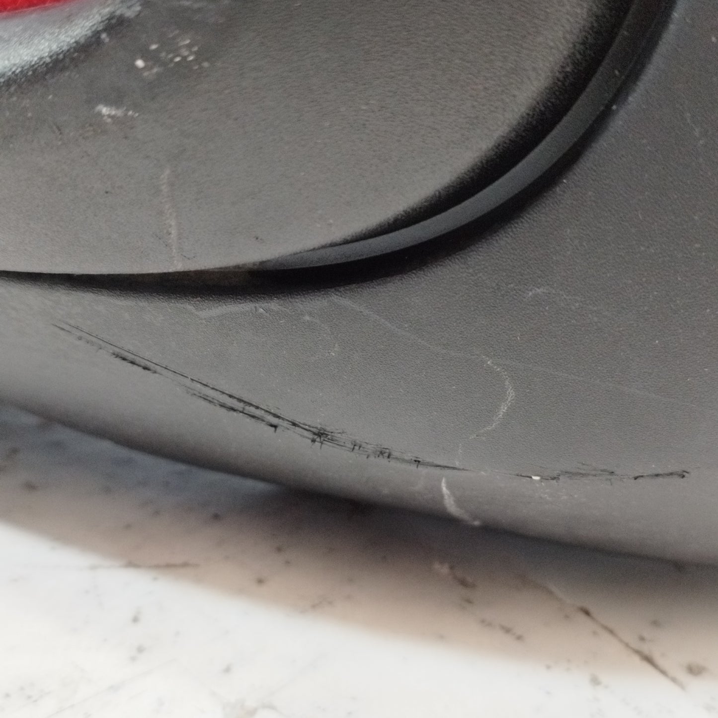 Schwarzer Kunststoff-Heckstoßfänger Fiat New Panda 2014 ecoAC10829