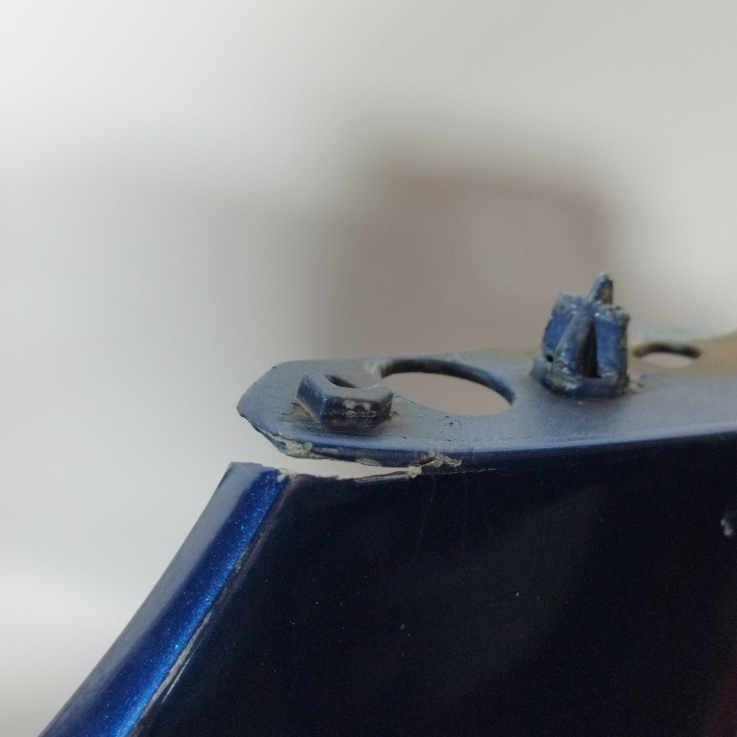 Front bumper midnight blue Peugeot 207 2008 ecoAC11384