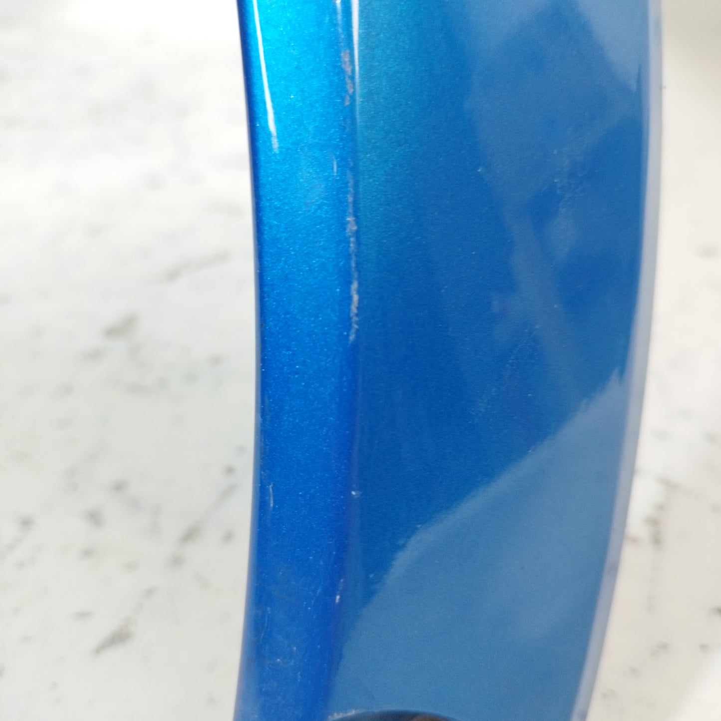 Electric blue rear fender right Smart fortwo 450 cabrio 2004 ecoAC9163
