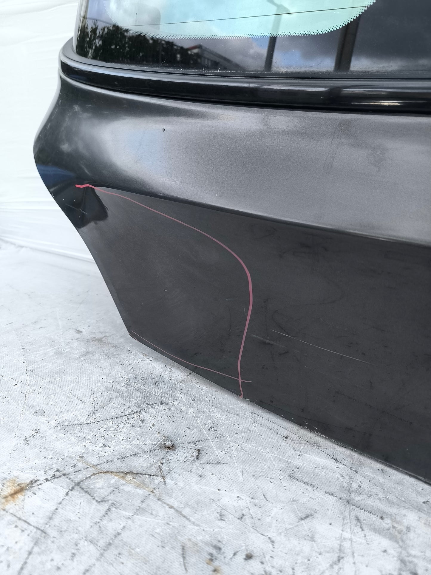 Portellone grigio canna di fucile Opel Adam anno 2013-2019 ecoAG7987