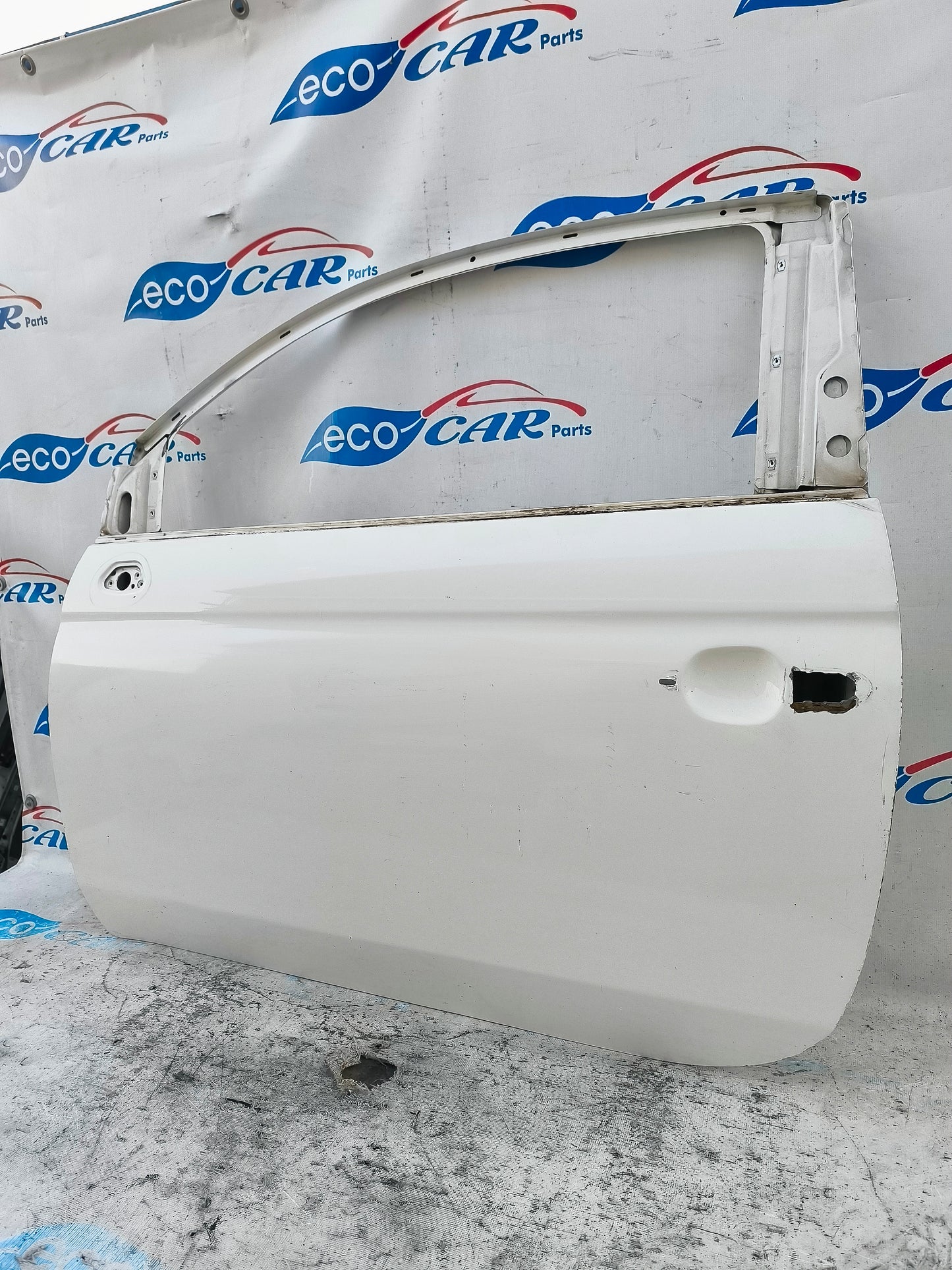 Sportello anteriore sx bianco Fiat 500 2008 ecoAG6072