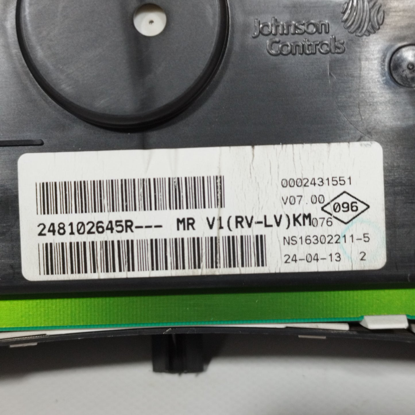 Dacia Sandero 1.2 B 2013 instrument cluster Code: 248102645R ecoAC11510