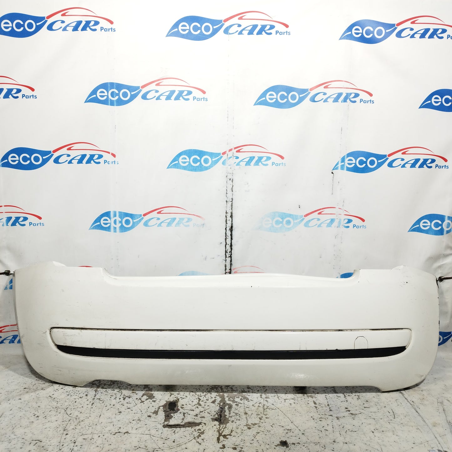 White rear bumper Fiat 500 2007 ecoAC11187