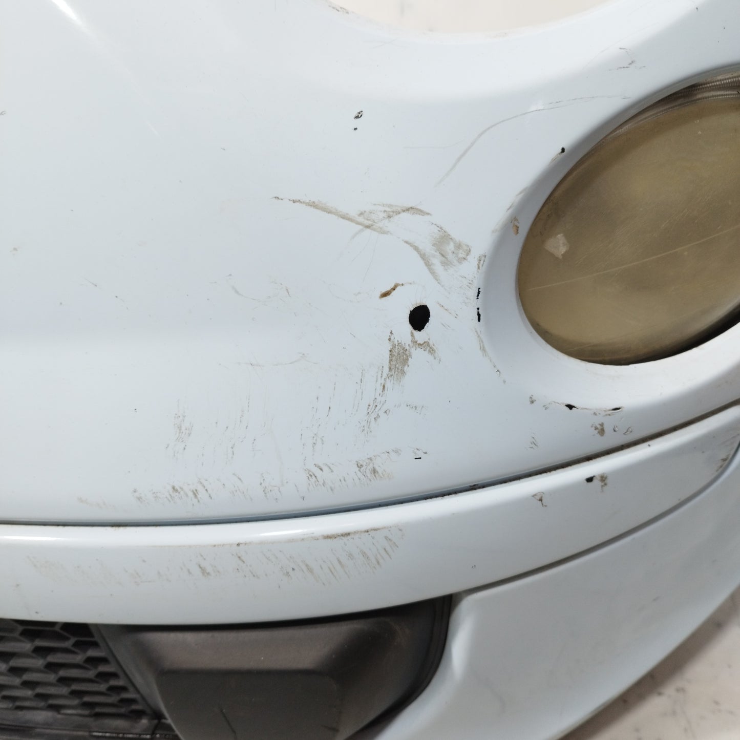 Light blue front bumper Fiat 500 2009 ecoAC10375