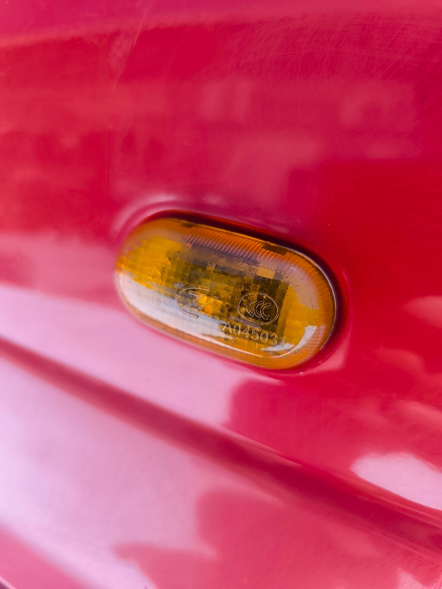 Left fender Sokon DFSK K07 ecoAG7194 slightly scratched